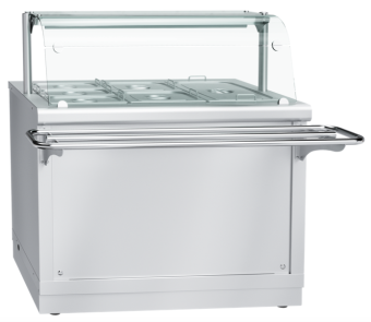 Мармит вторых блюд Abat ЭМК-70Х нерж (210000001927) с торцевым комплектом